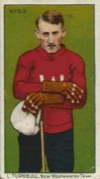 1910 Imperial Tobacco Lacrosse Color (C60) #63 Len Turnbull Front